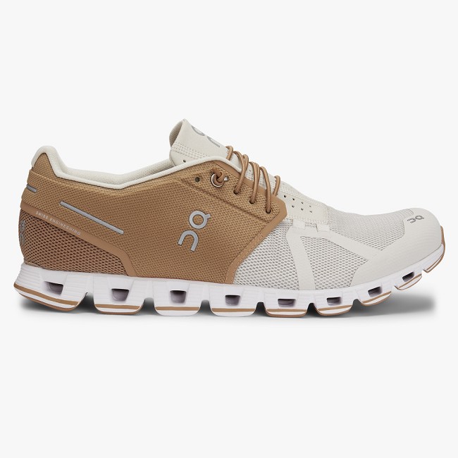 ON Cloud 50 | 50 Mens - Men's Road Running Shoes NZ-75609 Caramel/Pearl